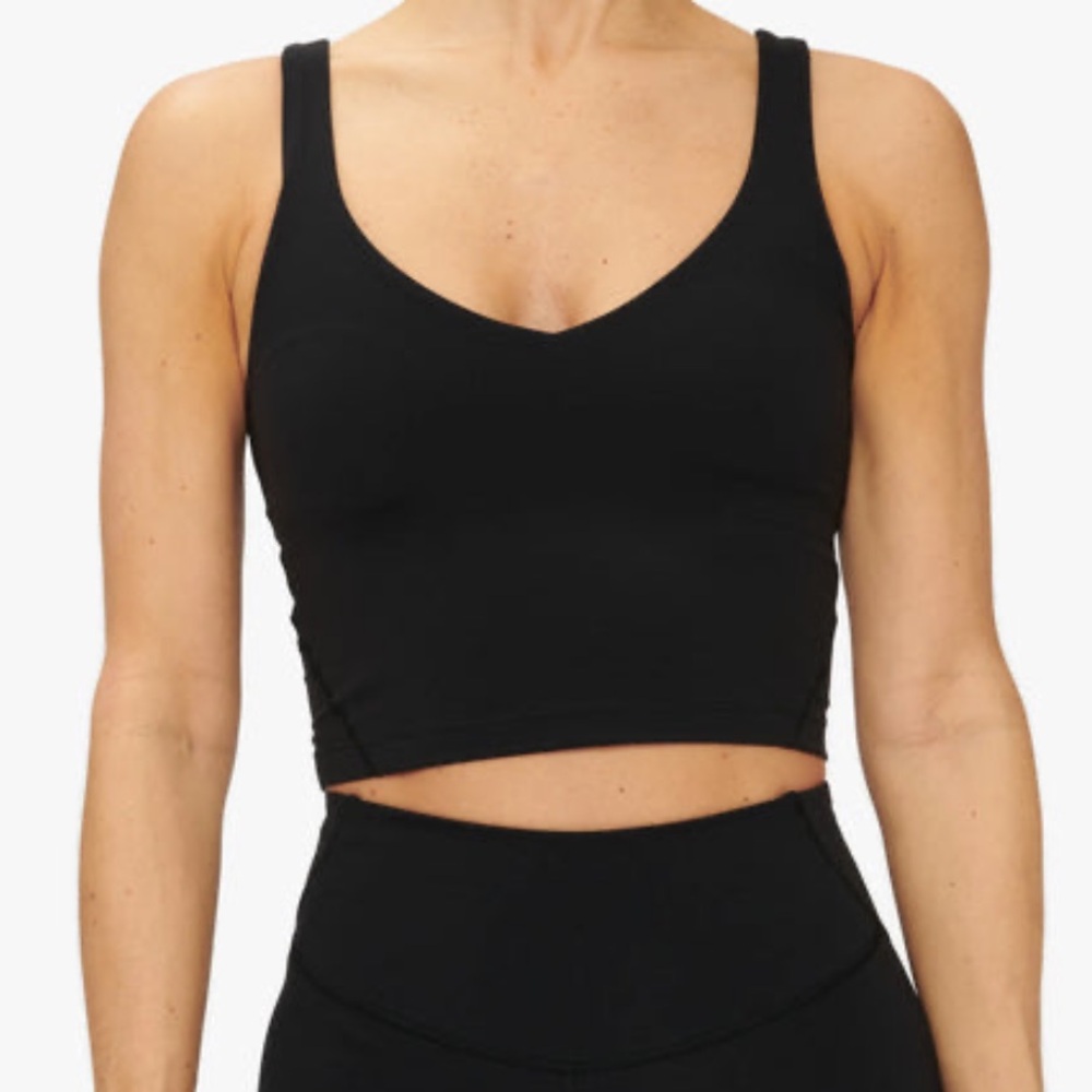Lululemon x Barrys Black Align Tank Top, Size 6